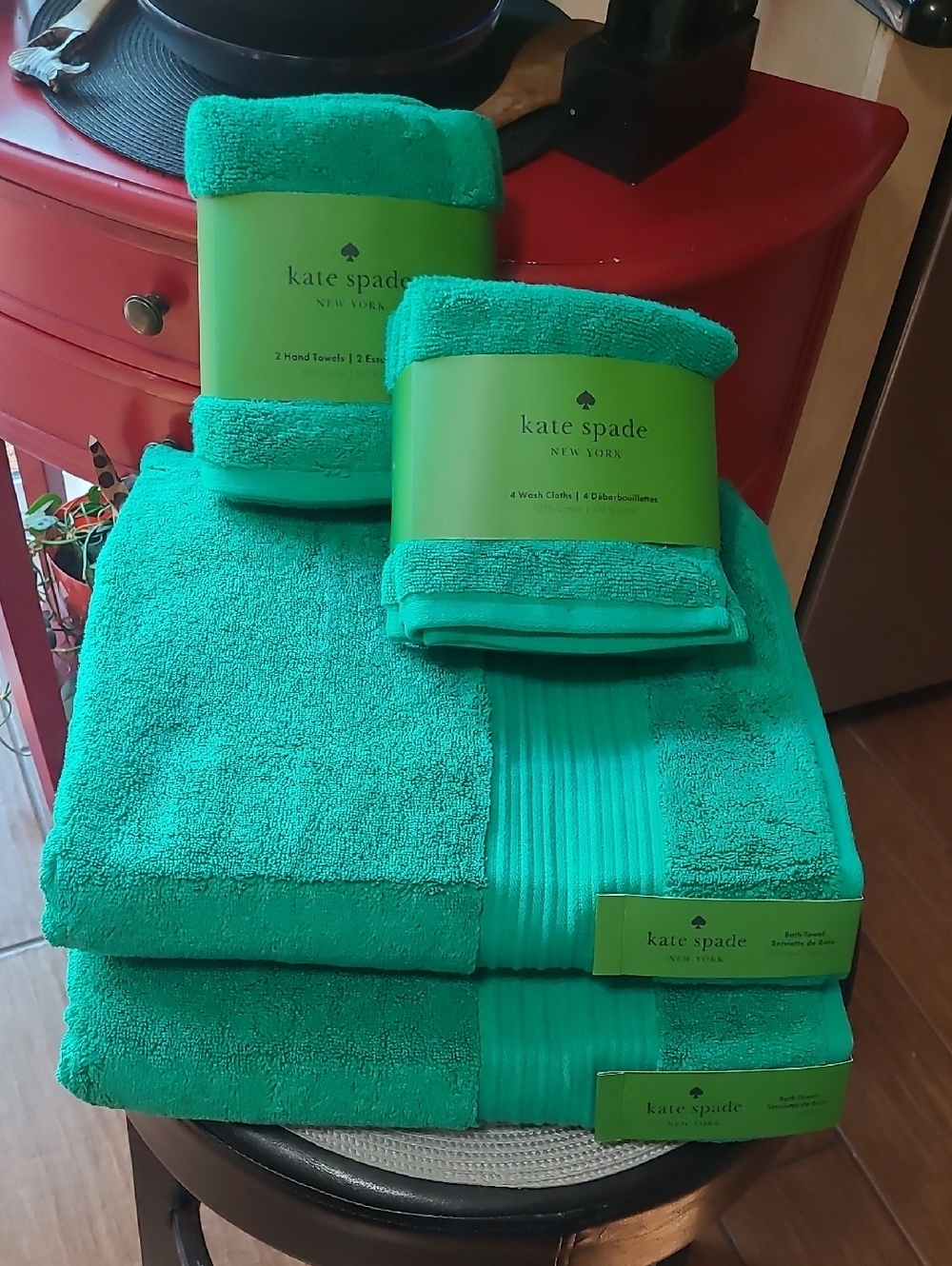 Kate Spade Secret Garden Bath Towel Set